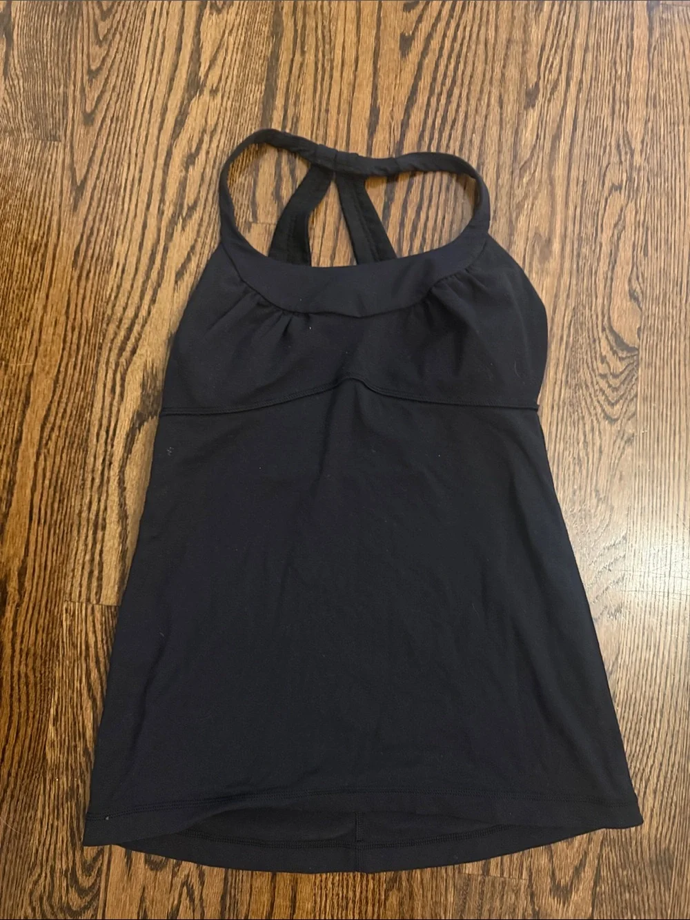 lululemon athletica Black Racerback Tank Top